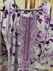 ANEELA’S 3PC DRESS