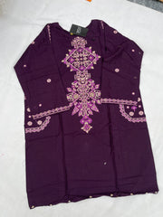 Embroidered kurta