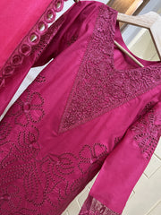 MAHI CHIKAN KARI LAWN 3PC DRESS