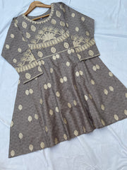 Lawn embroidered frock