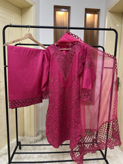 MAHI CHIKAN KARI LAWN 3PC DRESS