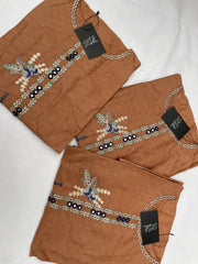 Thread embroidered kurta