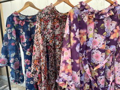 Stylish chiffon maxi