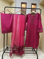 MAHI CHIKAN KARI LAWN 3PC DRESS