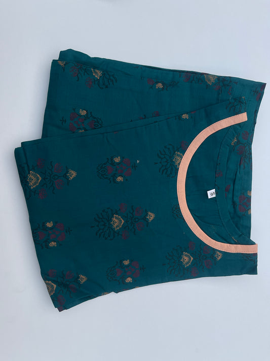 Printed lawn frock