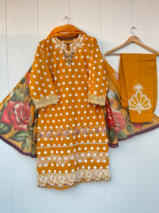 YASHFA 3PC LAWN COLLECTION