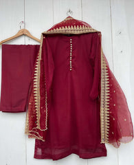 Chiffon 3pc dress