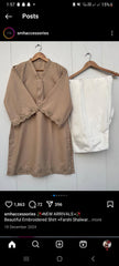 Farshi shalwar dress