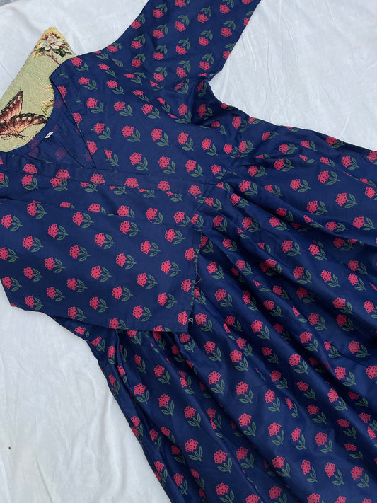 Long length flair frock