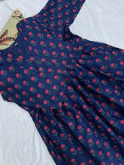 Long length flair frock