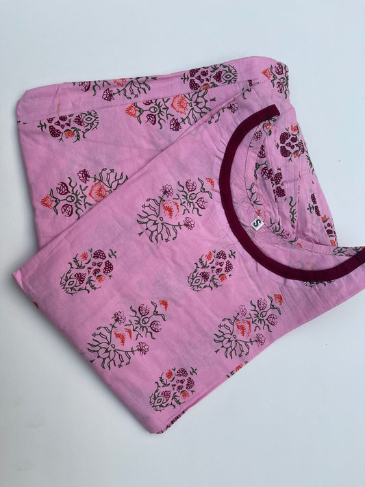 Printed lawn frock