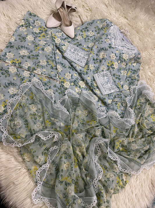 3pc lawn dress