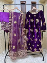 Formal velvet 3pc collection