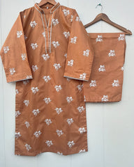 BASIC EMBROIDERED COORD SET