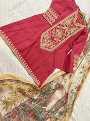 Embroidered dress