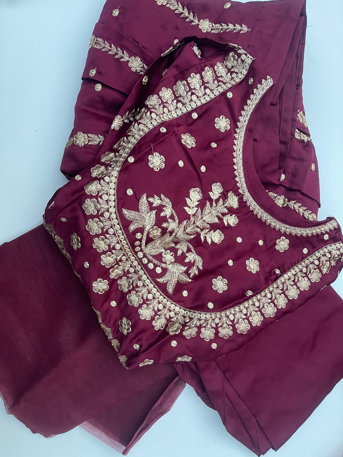 Silk 3pc dress