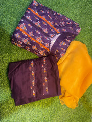 TEHREEM 3pc dress
