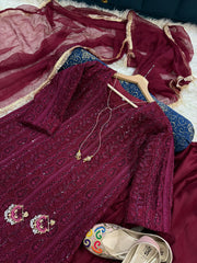 ISHQ 3PC CHIFFON COLLECTION