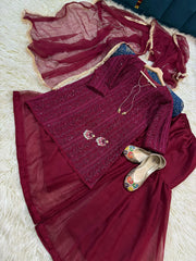 ISHQ 3PC CHIFFON COLLECTION