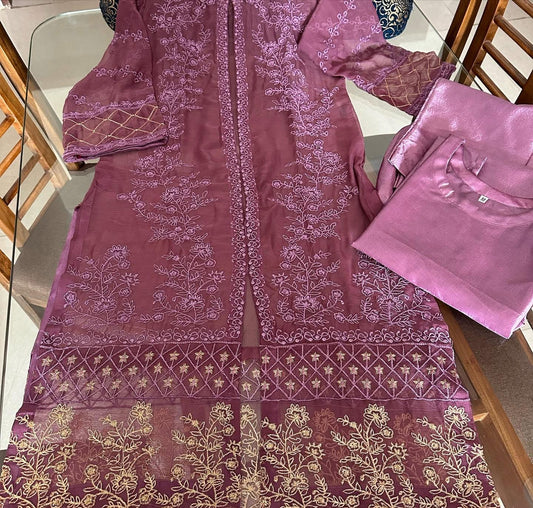 Chiffon gown dress