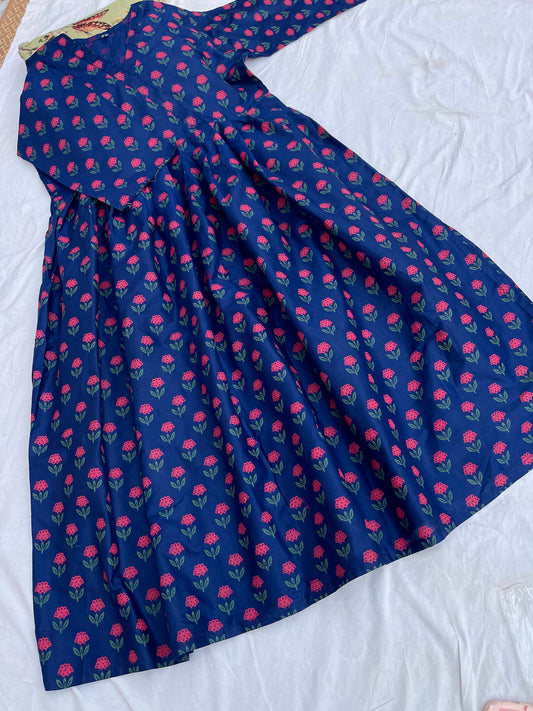 Long length flair frock