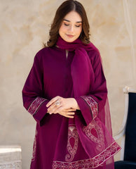SARAH -3PC SMH Premium Lawn Collection