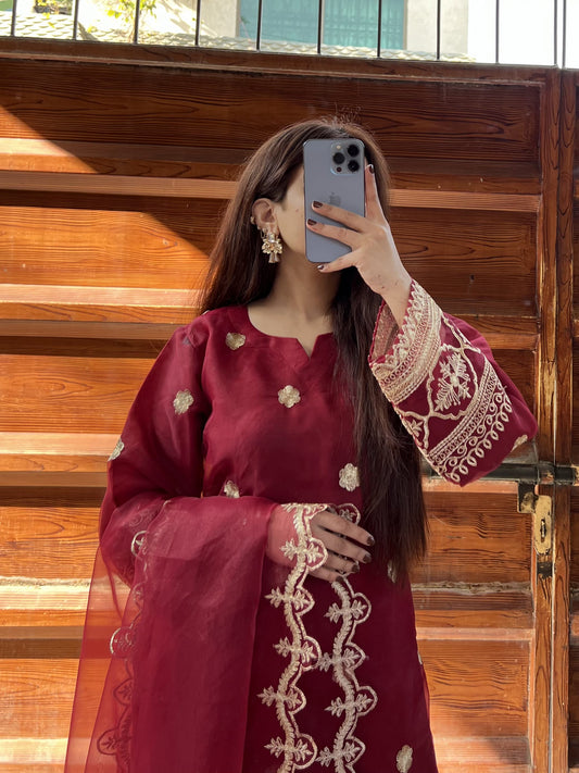 SMH Accessories Premium organza Collection - Breathable & Elegant Scarves