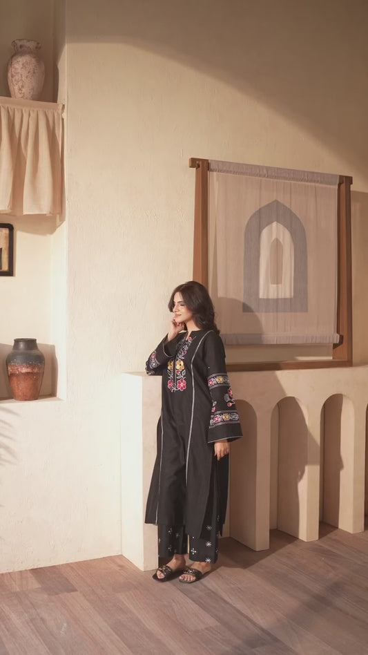 SASHA - 2PC LAWN DRESS