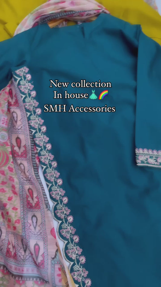 BATOOL 3PC LAWN COLLECTION