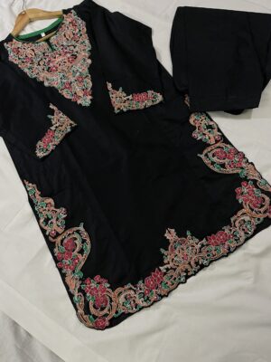 Embroided Cotton Dress